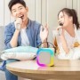 Altavoz Bluetooth micrófono Popular K12 micrófono incorporado Karaoke 