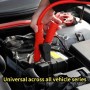 AUTOZOCO Pinzas de Batería de Coche y Motos, Cable de Arranque para Batería de Coche, Pinza de Arranque, Pinza Cocodrilo,