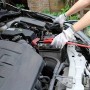 AUTOZOCO Pinzas de Batería de Coche y Motos, Cable de Arranque para Batería de Coche, Pinza de Arranque, Pinza Cocodrilo,