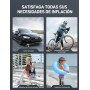 AstroAI Inflador Ruedas Coche Digital 12V, Compresor Aire Portátil 150 PSI, Compresor Aire Coche, Hinchador Ruedas Coche con