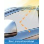 Clundoo 2 Unidades Parasol de Coche, Bebe, Infantil Lateral Ventana Trasero, para Boquear los Rayos UV y el Calor, Fácil de