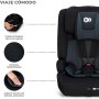 Kinderkraft SAFETY FIX 2 I-SIZE 75-150 cm Silla coche grupo 1 2 3 isofix, Asiento amplio y blando para niño, Arnés interior de 5