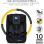Kinderkraft SAFETY FIX 2 I-SIZE 75-150 cm Silla coche grupo 1 2 3 isofix, Asiento de coche amplio y blando para niño, Arnés