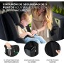 Kinderkraft SAFETY FIX 2 I-SIZE 75-150 cm Silla coche grupo 1 2 3 isofix, Asiento de coche amplio y blando para niño, Arnés