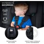 Kinderkraft SAFETY FIX 2 I-SIZE 75-150 cm Silla coche grupo 1 2 3 isofix, Asiento de coche amplio y blando para niño, Arnés
