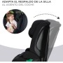 Kinderkraft SAFETY FIX 2 I-SIZE 75-150 cm Silla coche grupo 1 2 3 isofix, Asiento de coche amplio y blando para niño, Arnés