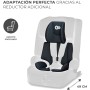 Kinderkraft SAFETY FIX 2 I-SIZE 75-150 cm Silla coche grupo 1 2 3 isofix, Asiento de coche amplio y blando para niño, Arnés