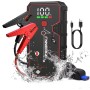 FNNEMGE Arrancador de Coches, 4000A 21800mAh Arrancador Batería Coche(para Todo Vehículo 8,0L de Gasolina o 6,5L de