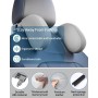 JOFLVA Reposacabezas Lateral Del Coche, Reposacabezas Coche Niño, Soporte Para Cuello Retráctil Extraíble Almohada Del