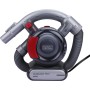 Black+Decker Aspirador de Mano para Coche 12V, Acción Ciclónica, Tubo Flexible 80cm, Adaptador para Mechero, 5m de Cable,
