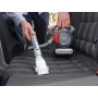 Black+Decker Aspirador de Mano para Coche 12V, Acción Ciclónica, Tubo Flexible 80cm, Adaptador para Mechero, 5m de Cable,