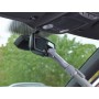 Black+Decker Aspirador de Mano para Coche 12V, Acción Ciclónica, Tubo Flexible 80cm, Adaptador para Mechero, 5m de Cable,
