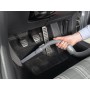 Black+Decker Aspirador de Mano para Coche 12V, Acción Ciclónica, Tubo Flexible 80cm, Adaptador para Mechero, 5m de Cable,