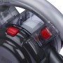 Black+Decker Aspirador de Mano para Coche 12V, Acción Ciclónica, Tubo Flexible 80cm, Adaptador para Mechero, 5m de Cable,