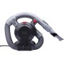 Black+Decker Aspirador de Mano para Coche 12V, Acción Ciclónica, Tubo Flexible 80cm, Adaptador para Mechero, 5m de Cable,