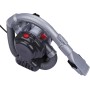 Black+Decker Aspirador de Mano para Coche 12V, Acción Ciclónica, Tubo Flexible 80cm, Adaptador para Mechero, 5m de Cable,