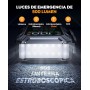 Arrancador de Baterias de Coche con Compresor de Air, 5500A YaberAuto Arrancador de Coche Portatil (Todo Gas/10,0L Diesel) con