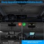 Oziral Parasol Coche Paraguas Plegable para Parabrisas Delantero versión Mejorada Sombrilla para Coche Protección UV El Eje