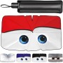 Zuquik Parasol Universal para Coche, para Sedan, SUV, monovolúmenes, con diseño de Ojos encantadores, Incluye Bolsa de