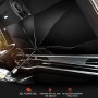 Zuquik Parasol Universal para Coche, para Sedan, SUV, monovolúmenes, con diseño de Ojos encantadores, Incluye Bolsa de