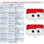Zuquik Parasol Universal para Coche, para Sedan, SUV, monovolúmenes, con diseño de Ojos encantadores, Incluye Bolsa de