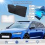 Parasol para Parabrisas de Coche, Parasol Plegable Que No Bloquea El Espejo Retrovisor, Protección UV, Plegable y Fácil de