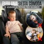 Reposacabezas Coche Niño + Protector Cinturon Coche, Pack Reposacabezas Coche Incluye Funda Cinturon Coche, Soporte Cabeza Niño