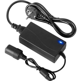 Adaptador Mechero Coche a Enchufe, 60W 5A Transformador 220V a 12V Mechero, Adaptador Enchufe Coche a Corriente, para Aspiradora