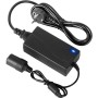 Adaptador Mechero Coche a Enchufe, 60W 5A Transformador 220V a 12V Mechero, Adaptador Enchufe Coche a Corriente, para Aspiradora