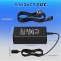 Adaptador Mechero Coche a Enchufe, 60W 5A Transformador 220V a 12V Mechero, Adaptador Enchufe Coche a Corriente, para Aspiradora