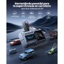 4-en-1 Arrancador de Baterias de Coche,4000A Arrancador de Coches con Compresor de Aire de 150 PSI/18W Carga Rápida y Pantalla