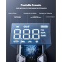 4-en-1 Arrancador de Baterias de Coche,4000A Arrancador de Coches con Compresor de Aire de 150 PSI/18W Carga Rápida y Pantalla