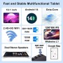 ZIOVO Android 14 Tablet 10 Pulgadas, 22GB RAM+128GB ROM (TF 1TB), 5G WiFi, Widevine L1/Octa-Core/2.0GHz/8000mAh/Cuerpo