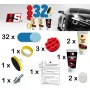 Pulir faros coche - Kit de polímero líquido para faros HS - Kit pulir faros coche completo para restauración de faros de coche -