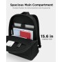 Lenovo Mochila B210 para ordenadores portátiles de 15.6 pulgadas, mochila ligera y repelente al agua, color negro
