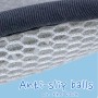 HECKBO Funda de asiento infantil antifatiga de verano para cochecito - grupo 1 - silla de coche con arnés de 3 puntos 5 puntos