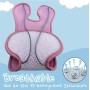 HECKBO Funda de asiento infantil antifatiga de verano para cochecito - grupo 1 - silla de coche con arnés de 3 puntos 5 puntos