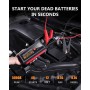 CARHEV Arrancador de Coche, 5000A Arrancador de Baterias de Coche (para 8.0L de Gasolina o 8.0L de Diésel) 12V Booster Jump