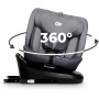 Kinderkraft I-GROW Silla de coche, I-SIZE 40-150 cm, Isofix, Silla coche bebé, para niños, Ajustable, Sillade, RWF, FWF, Asiento