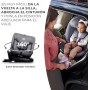 Kinderkraft I-GROW Silla de coche, I-SIZE 40-150 cm, Isofix, Silla coche bebé, para niños, Ajustable, Sillade, RWF, FWF, Asiento