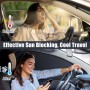 ZATOOTO Parasol Coche Lateral Magnético y Parasol de Ventana - Protector Solar para Bebés, Cortinas de Privacidad, Anti-UV -