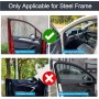 ZATOOTO Parasol Coche Lateral Magnético y Parasol de Ventana - Protector Solar para Bebés, Cortinas de Privacidad, Anti-UV -