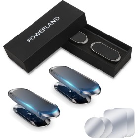 powerland Soporte magnético para teléfono móvil para Coche, Soporte Imán para Salpicadero 360° Rotación, para iPhone12 11 Pro