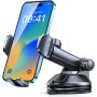 CIRYCASE Soporte Móvil Coche, [Agarre Superior] Sujeta Movil Coche 360° Giratorio para Parabrisas/Salpicadero, Suporte Telemovel