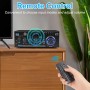 Romicta Amplificador Audio HiFi Estéreo 600W 2 Canales, Bluetooth 5.0, 12V/220V, Pantalla LCD, Alta Fidelidad, Radio FM