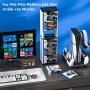SOONHUA Estante de disco para videojuegos,cajas de almacenamiento de DVD, soporte de torre de almacenamiento de juegos de 36