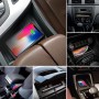 TKSE Cargador de Coche Inalámbrico,Alfombrilla de Carga Rápida, Cargador Inalámbrico QI de Carga Rápida para Coche, Almohadilla