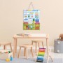 chuckle - Calendario Magnético Infantil con Estaciones, Fechas Y Tiempo (En Español) - 40x32 Cm - Juego Divertido De Aprendizaje