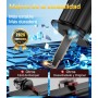 Miracase 2025 Soporte Movil Coche [Gancho Metálico Resistente] Suporte Telemovel Carro en Rotación 360° y Manejo con una Sola