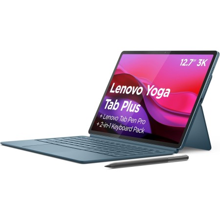 Lenovo Yoga Tab Plus – Tablet IA 12.7" 3K (Qualcomm Snapdragon 8 Gen 3, 16 GB RAM, 256 GB UFS 4.0, 144 Hz, Wi-Fi 7, Bluetooth
